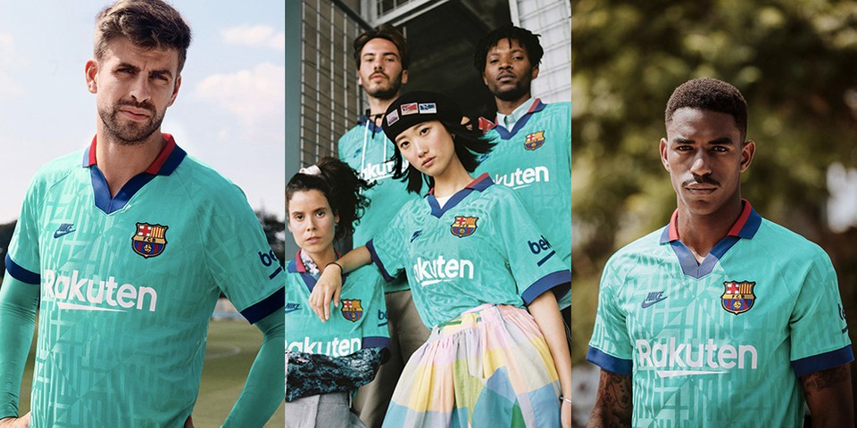 Barcelona Blue Jersey Banner